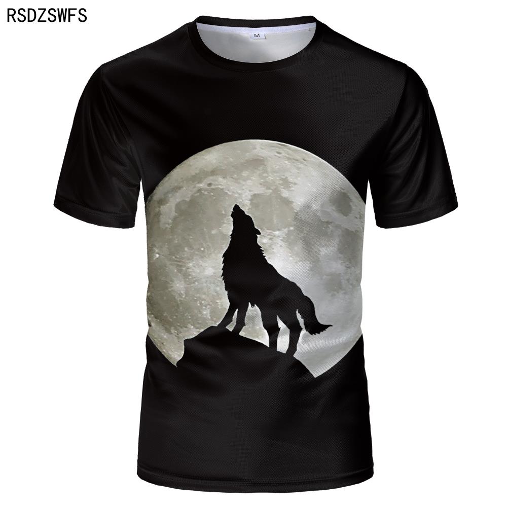 2023 Fun Newest Harajuku Wolf 3D Print Cool T-shirt Men/Women Short Sleeve Summer Tops Beauty T Shirt Fashion Animal Tees