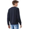Qipai Men's Waffle Knit Round Neck Sweatshirt