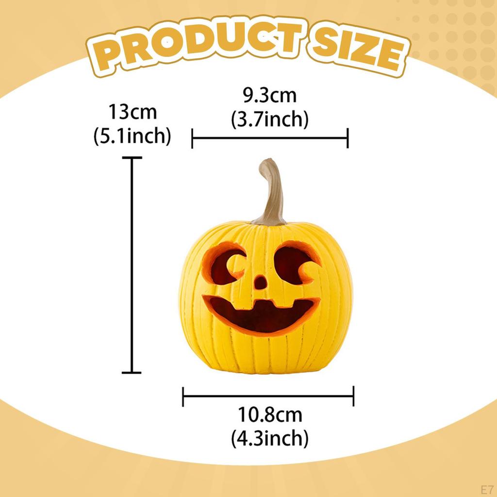 Хэллоуин Тыква Декор Искусственная Статуэтка Урожай для Каминов