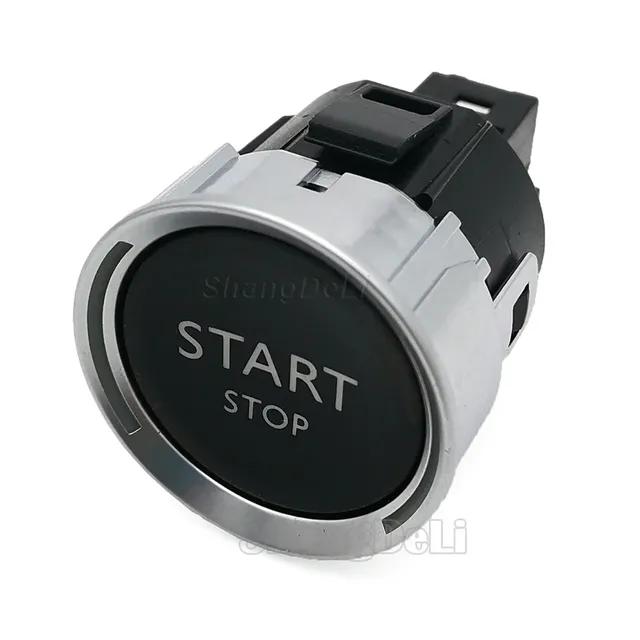 Новая оригинальная 6-контактная кнопка запуска двигателя и остановки для Peugeot 408 2008 3008 308 508 для Citroen C4 C5 аксессуары 96777946