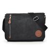High Quality Wear-resistant Canvas Mens Crossbody Bags Casual Travel Storage Shoulder Bag Fashion Solid Color Messenger Bag Male