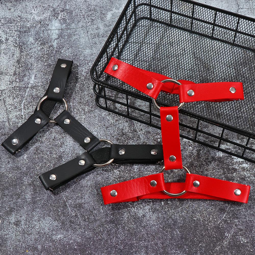 Эластичное Ночное Белье Кожаный Готический Набедренный Ремень-Подвязка Кольцо на Бедро Подвязки
