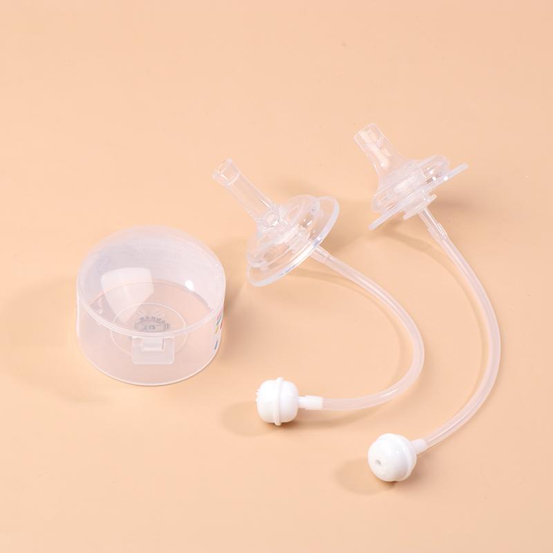1Pc Soft Silicone Wide Mouth Sucking Nozzle Drinking Cup Straw Conversion Head For Baby Bottle Feeding Bottle Accessories