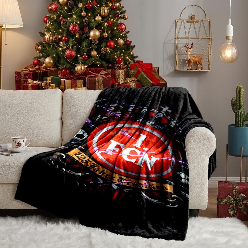 Kaiserslautern Blanket Lightweight Ideal Bedding Blanket Perfect for Travel, Camping, Living Rooms, Offices, Sofas, Fan Christmas gift