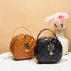 New Embroidered Rhombus Single Shoulder Crossbody Pendant Women's Bag Chain Mobile Phone Cosmetic Bag
