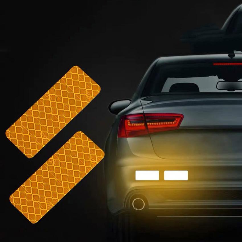 10 шт./компл. светоотражающая наклейка на автомобиль, предупреждающая лента, безопасность для Geely Atlas Pro 208 Gti Kia Stinger Jetta Volkswagen