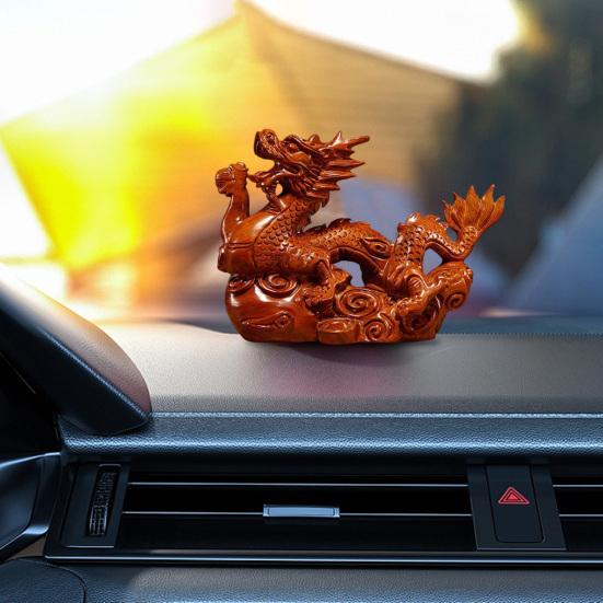 Украшение дракона, деревянная статуя китайского зодиака Дракона, украшение на удачу, украшение на год Дракона, секс-одежда для взрослых