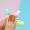 10 мини-бусин из смолы в виде милых сосок для DIY, поделки для украшений DIY, художественные поделки, милое домашнее украшение, украшение для чехла телефона, ваза f