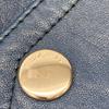 Coach Blue Zip Lamb Leather Jacket Jacket 2 blueUsed