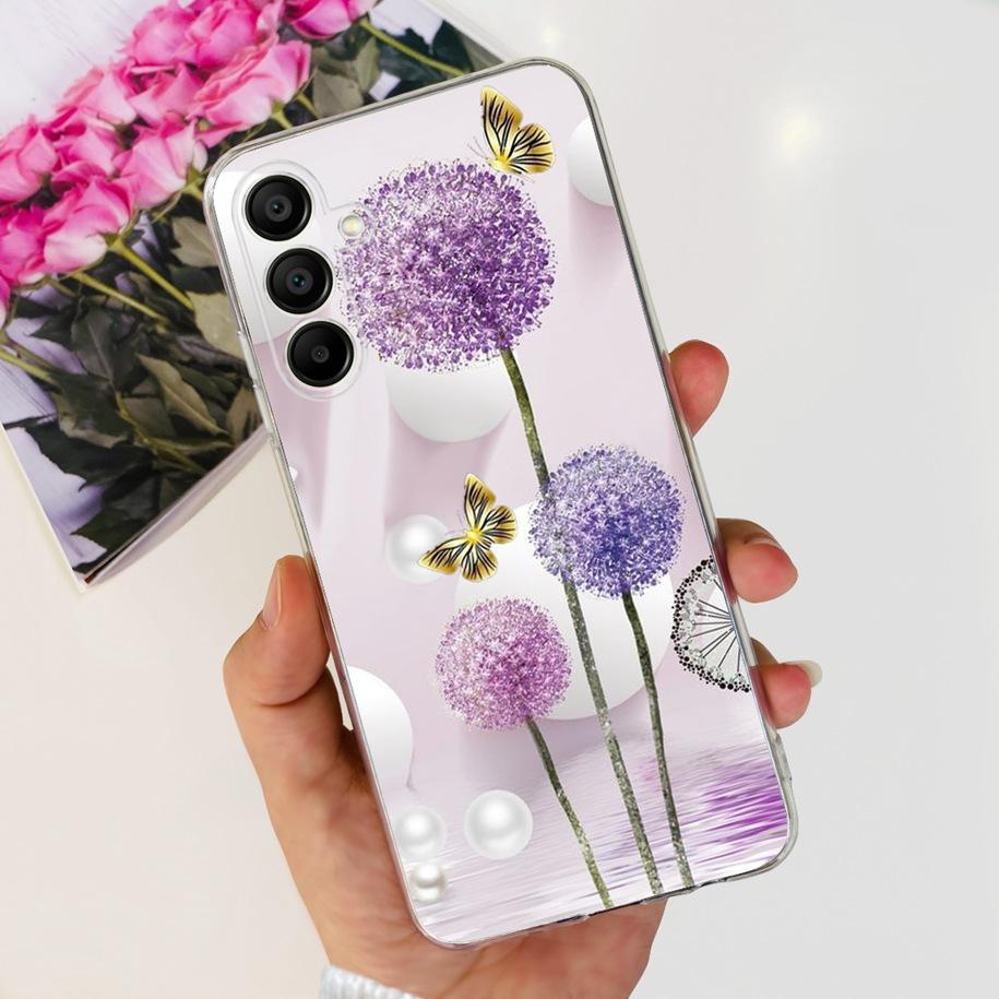Для Samsung A16 5G Чехол Роскошный Мраморный Рисунок Мягкий Силикон Прозрачный Чехол для Телефона Для Samsung Galaxy A16 5G A 16 2024 GalaxyA16 Funda