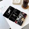 Чехол для телефона D-Death Note для Samsung S 24 Fe 25 Ultra Plus 20 Lite 21 30 22 23 24 22 Ultra 5G Fundas