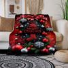 Blanket Flannel Throw Blanket for Sofa, Bed, Travel, Camping, Office