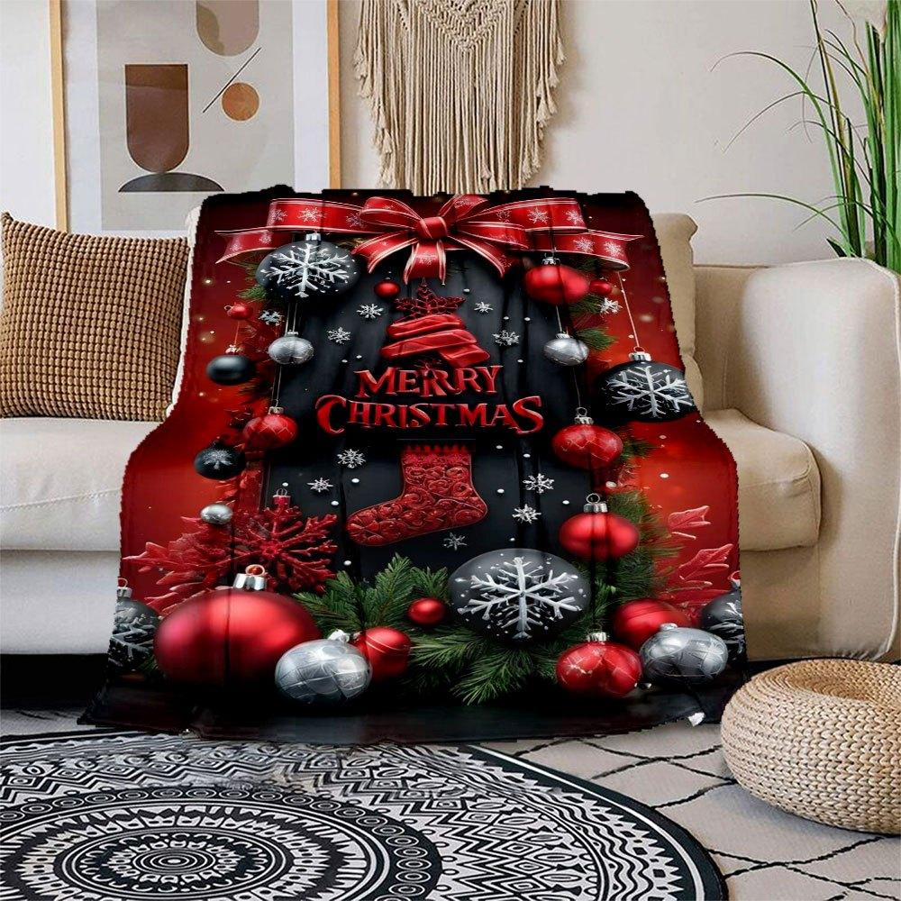 Blanket Flannel Throw Blanket for Sofa, Bed, Travel, Camping, Office