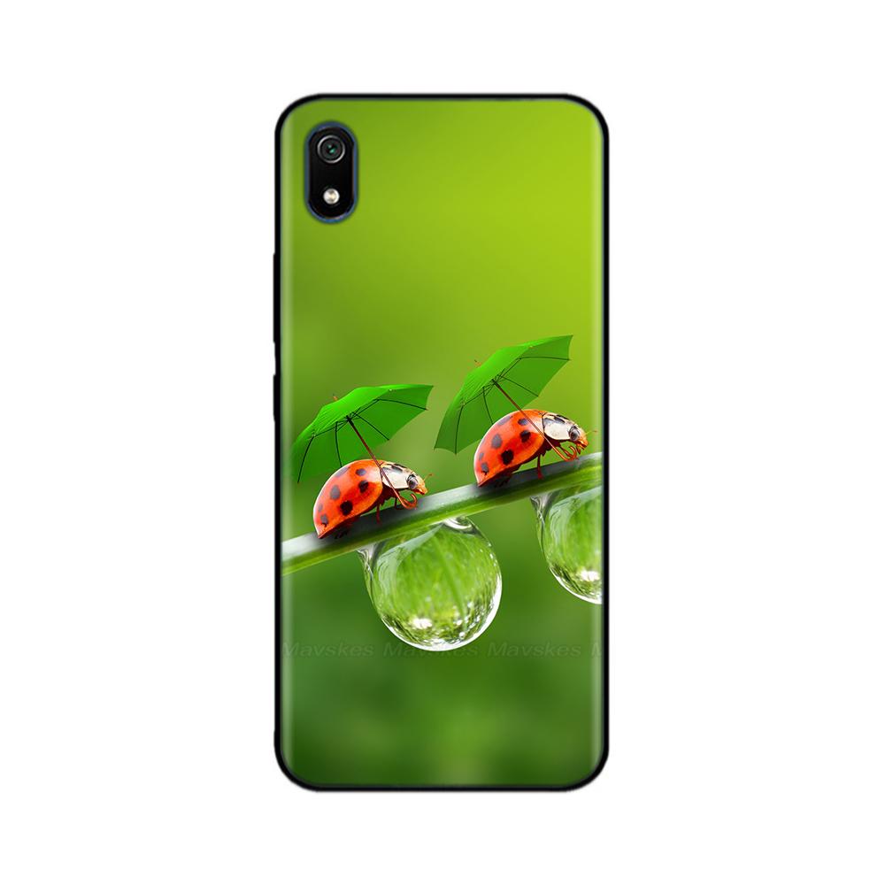 Чехол для Xiaomi Redmi 7A Redmi 7a ТПУ Мягкий Силиконовый Покрашенный Чехол для Xiaomi Redmi 7A 7 a Чехол Ударопрочный Чехол-Оболочка Para Coque