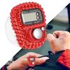Diamond Decor Digital Tally Counter Adjustable Strap Tally Clicker  Crowd Tally