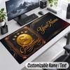 Custom Name Text Mouse Pad Galatasaray FC Personalized Desk Pad For Work And Gaming
