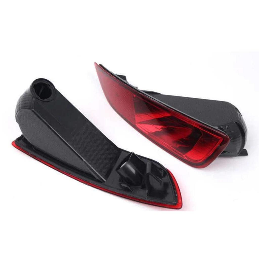 Left & Right Rear Bumper Fog Light Lamp Reflector For Volvo XC60 2008-2013