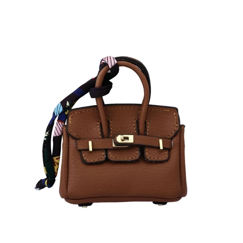 Мини Беспроводные Наушники Чехол Органайзер Держатель для Ключей Брелок Шарм Искусственная Кожа Брелок Мешочек Различные Яркие Цвета на Выбор