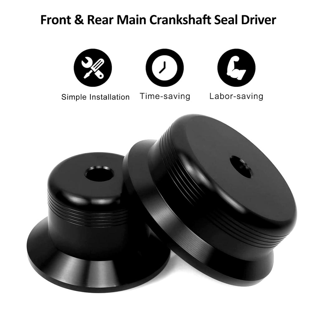 Комплект драйверов для замены переднего и заднего главного уплотнения коленчатого вала для GM 6.6L Duramax Diesel 2001-2016 гг.