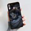 For ASUS Zenfone 5 ZE620KL ZF620KL X00QD 5z ZS620KL Z01RD Case Luxury Cute Love Rabbit Funny Black Soft TPU Silicone Back Cover