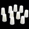 10 Pieces Rubber Stopper Lab Tapered for Test Tubes Supplies 8-12mm