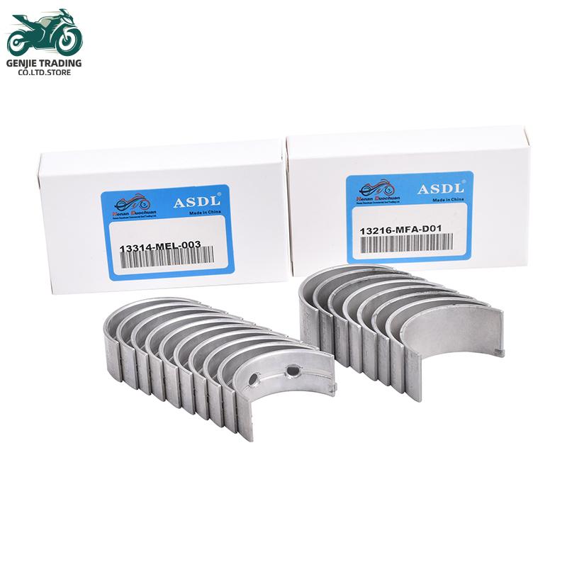 STD +25 +50 Motorcycle Connecting Rod & Main Crankshaft Bearing For HONDA CBR1000RR FIREBLADE 04-18 CB1000R 08-18 CBF1000 06-16