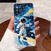 Чехол для Samsung Galaxy A42 M42 M32 M22 F22 Capa Прозрачные силиконовые чехлы Мягкая задняя крышка из ТПУ Милый чехол для телефона с кроликом, кошкой, динозавром