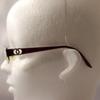 CHANEL archive y2k square COCO glasses with case