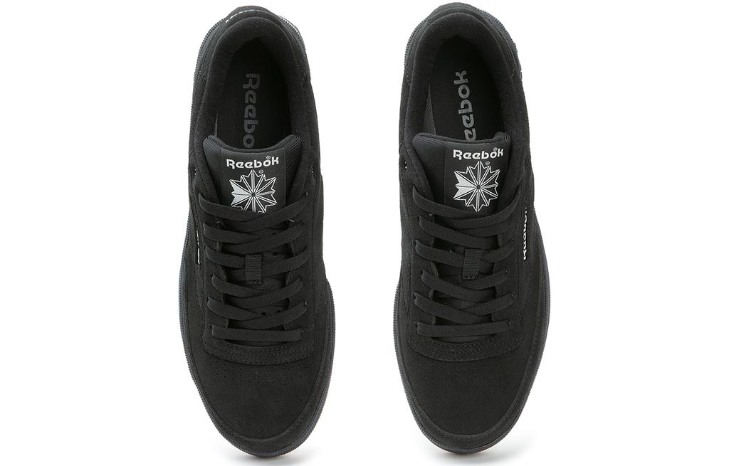 Reebok КРОССОВКИ CLUB C 85 W+ Низкие Скейтбордические Унисекс Черный Воин 24FRC901U0GH0