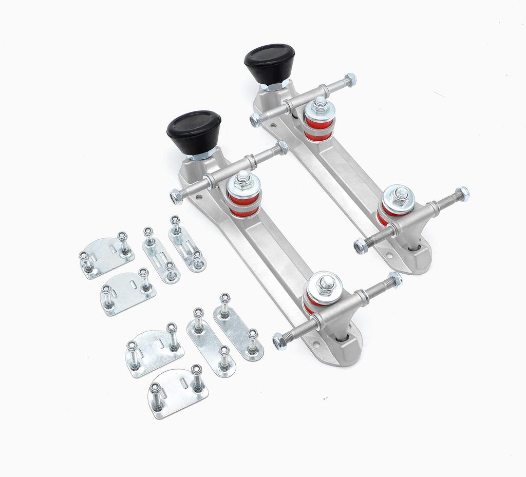 Алюминиевая двухрядная база для роликовых коньков и аксессуары