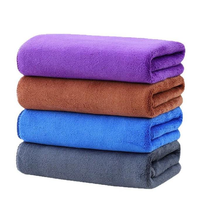 Утолщенное впитывающее полотенце из микрофибры для уборки кухни, дома и мытья автомобиля