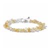 Women Bracelet Irregular Beads Decor Adjustable Length Non-fading Bracelet Wrist Jewelry Versatile