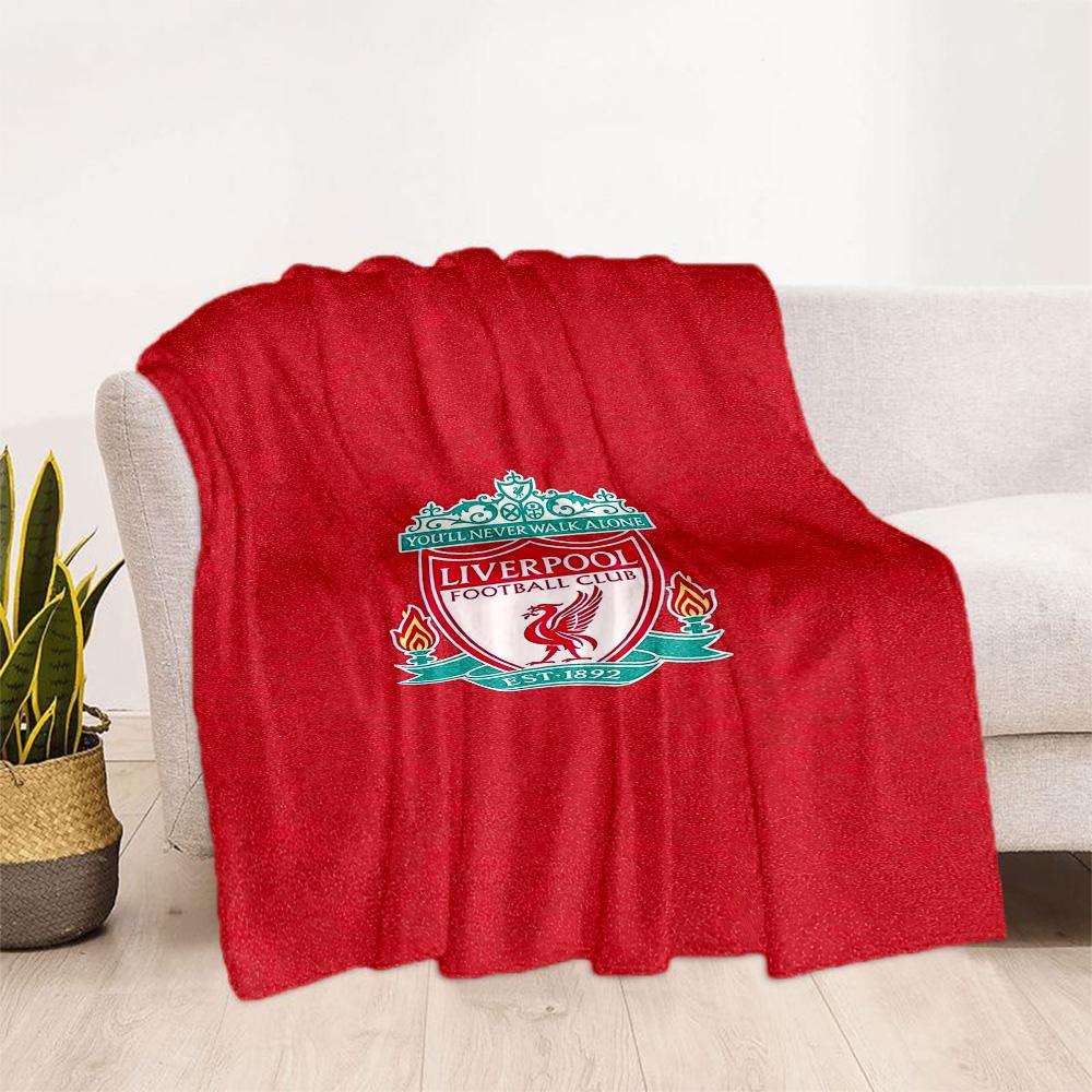 Liverpool Football Club Blanket Warmthful Decor Great For Office Chair Bed Picnics Four Seasons Universal Digital Print