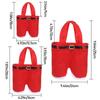 Decorations Holiday Party Santa Pants Style Bags Sacks Stocking Tree Filler Gift Bags