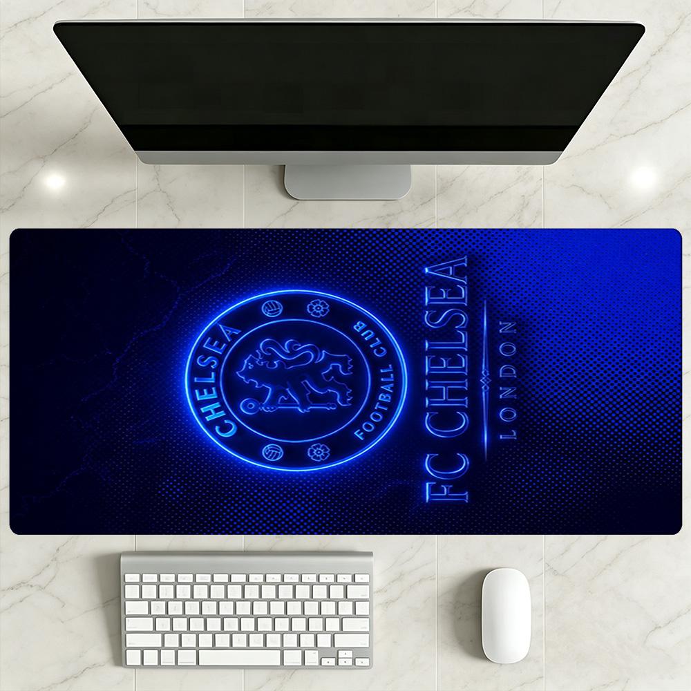Chelsea Fc Football Player Gaming Mouse Pad Keyboard Mat Ultra-Long Desk Mat Non-Slip Rubber Bottom Perfect Gift for Gamers