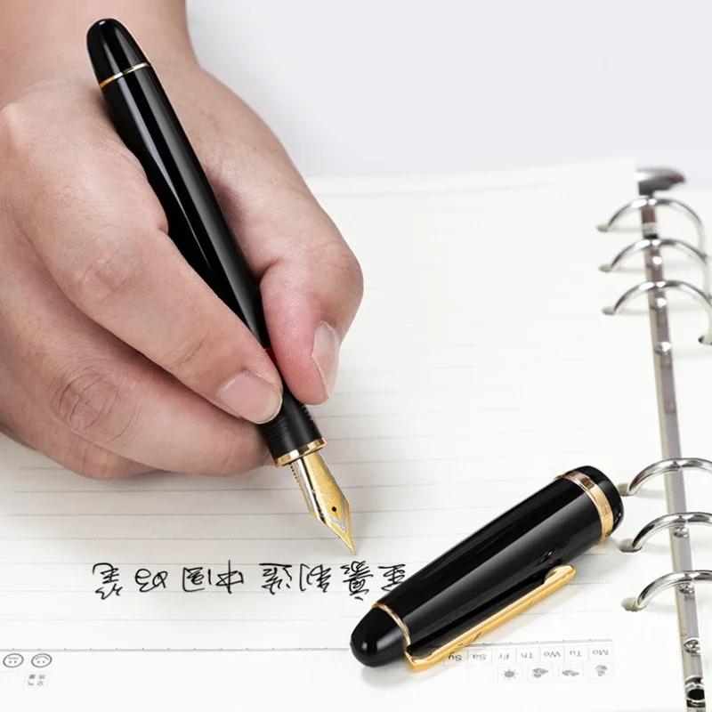 1/5 шт. JINHAO X350 Перьевая ручка Каллиграфическая Металлическая Чернильная ручка Золотое EF F Перо Деловые Офисные Школьные Принадлежности Канцелярские товары