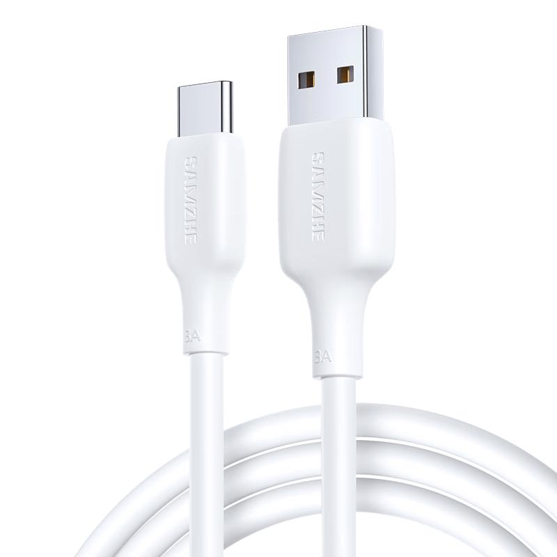 Быстрозарядный кабель данных Shanze 3A USB-A на USB-C