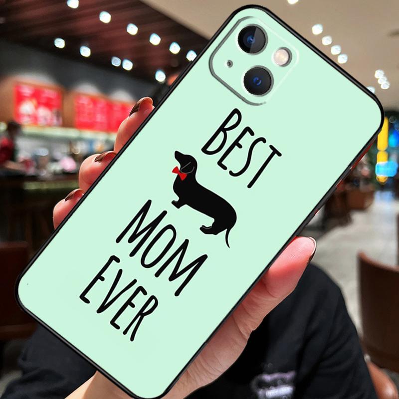 Такса Такса Такса Собака Для iPhone 12 11 14 13 Pro Max Mini XS Max XR X SE 2020 6S 7 8 Plus Чехол Задняя крышка телефона