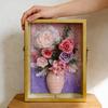 Everlasting Rose Vase & Frame - 3D Floral Gift for Mother's Day, Birthdays & Home Decor