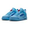 Кроссовки Air Jordan Spizike Low GS Houston Oilers Детские Синий Футбольно-синий Фонтанно-синий FQ3950-400