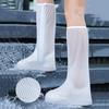 1 Pair PVC Women Shoe Covers Thickened Convenient Zipper Style Rain Protectors