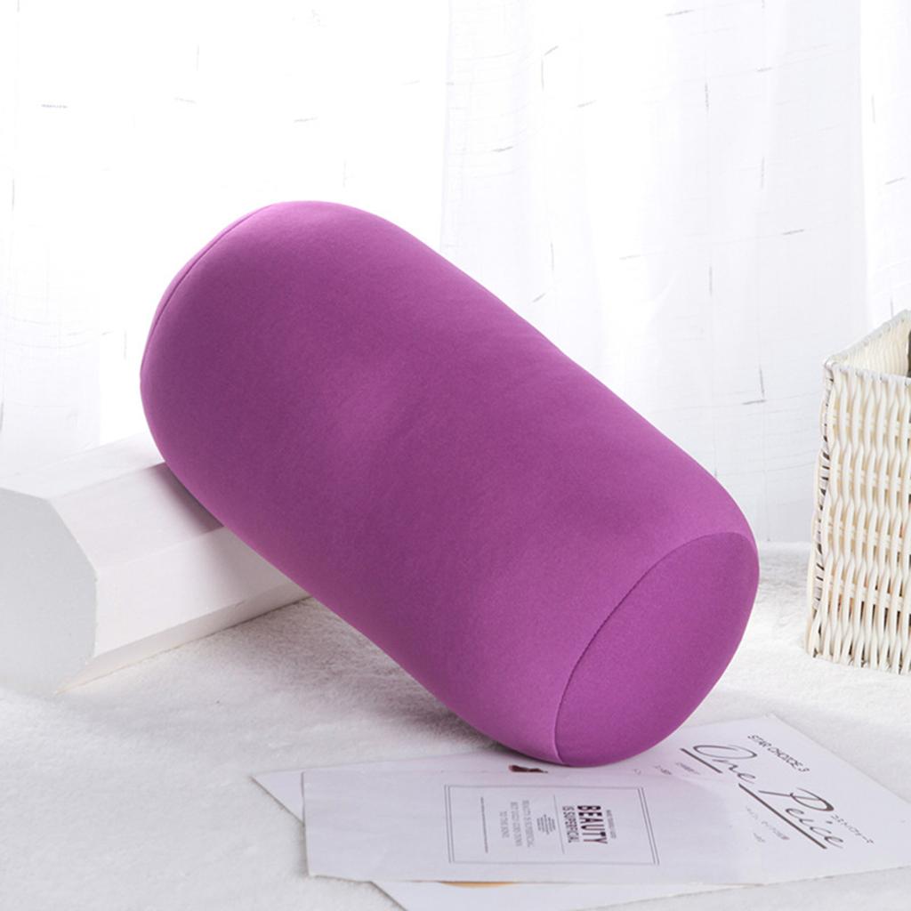 Cylinder Memory Foam Roll Cervical Bolster Round Nap Neck Cushion