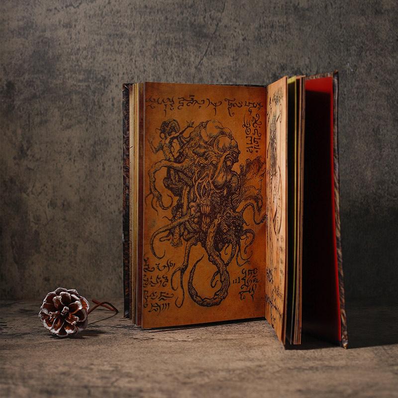 Necronomicon Dark Magic Опора Demon Evil Dead Summon Book Алтарь Церемония Декор Гостиная Декор Настольный Хэллоуин Украшение