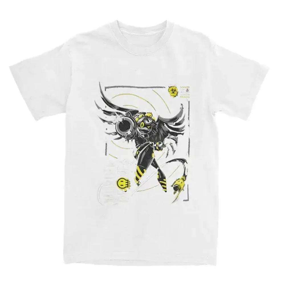 Unisex Women Murder Drones Designation N T Shirts Game Pure Cotton Tops Funny Short Sleeve O Neck Tee Printed TShirt Shirt Clothes