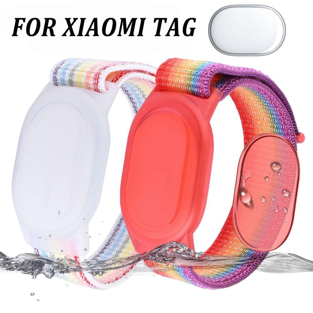 TPU Case Kids Bracelet Waterproof Child Wristband Nylon Strap for Xiaomi Tag Tracker Accessories