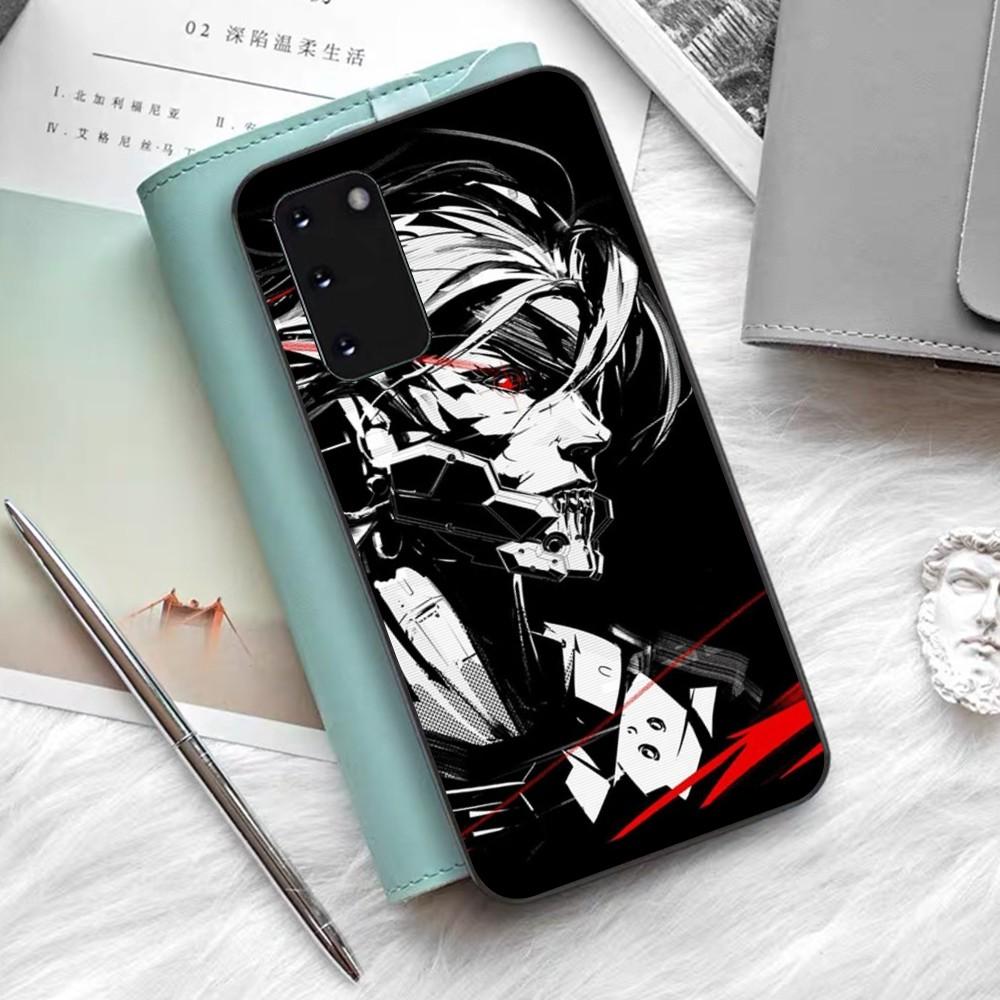 M-Metal Gear S-Solid Игровой Чехол для Телефона Силиконовый PC+TPU Для Samsung S10 20 30 22 23 24 Plus Lite Ultra Чехол
