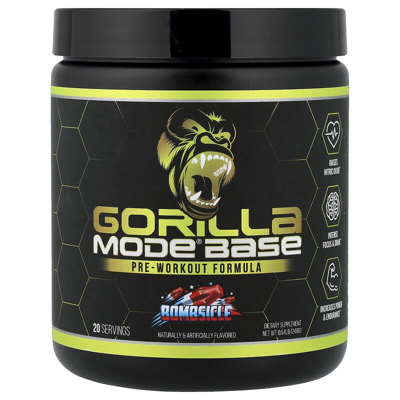 Mode® Base, Pre-Workout Formula, Bombsicle, 0.54 lb (248 g)