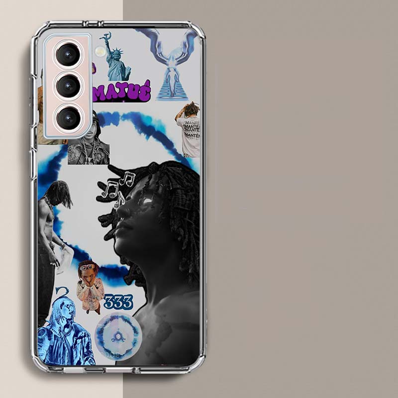 Rapper Matue 333 Album Phone Case For Samsung Galaxy S25 Edge S24 S23 FE S21 S20 S10 Plus S22 S26 Ultra Cover Clear Cases TPU Ca