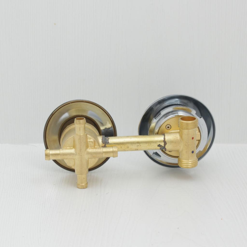 4-ходовой латунный смесительный клапан-переключатель, универсальный смеситель для душа, кран, регулятор температуры, винт для ванной комнаты