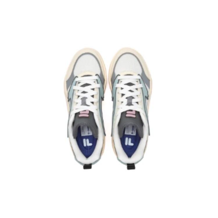 Fila Fusion Desperado Низкие амортизирующие прочные низкие кеды для скейтбординга Женские кроссовки Светло-голубые T12W423204FWC